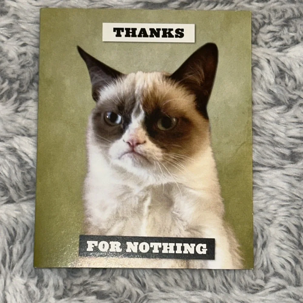 Grumpy Cat Blank Notecards‎